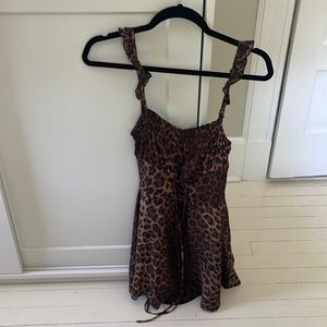 Flynn Skye Cheetah Dress Size M